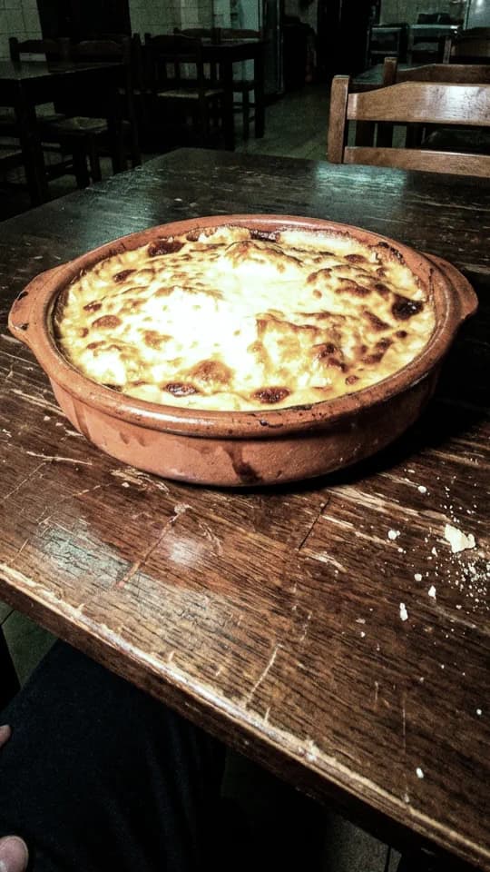 Bacalhau com Natas — foto amador
