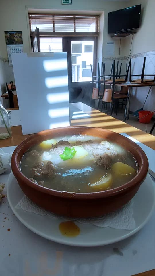 Ensopado de Borrego — foto amador