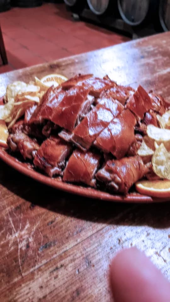 Leitão da Bairrada — foto amador