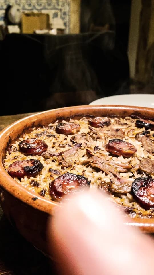 Arroz de Pato no Forno — foto amador