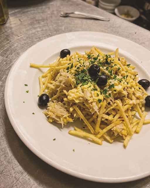 Foto amadora de Bacalhau à Brás